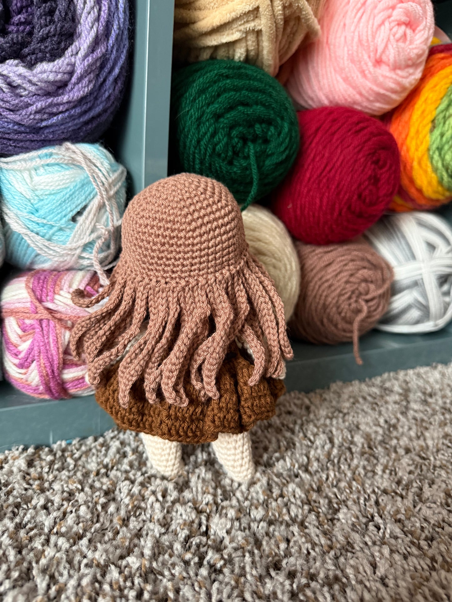 Crochet Hobbit doll