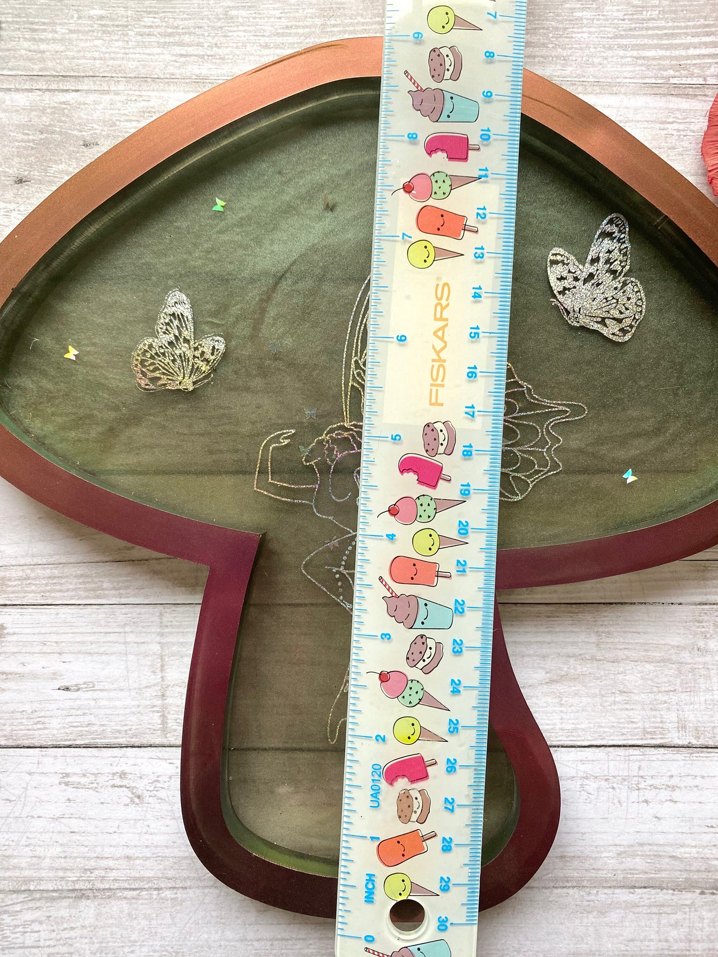 Fairy mushroom tray