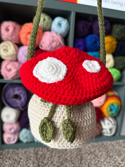 Mushroom bucket bag