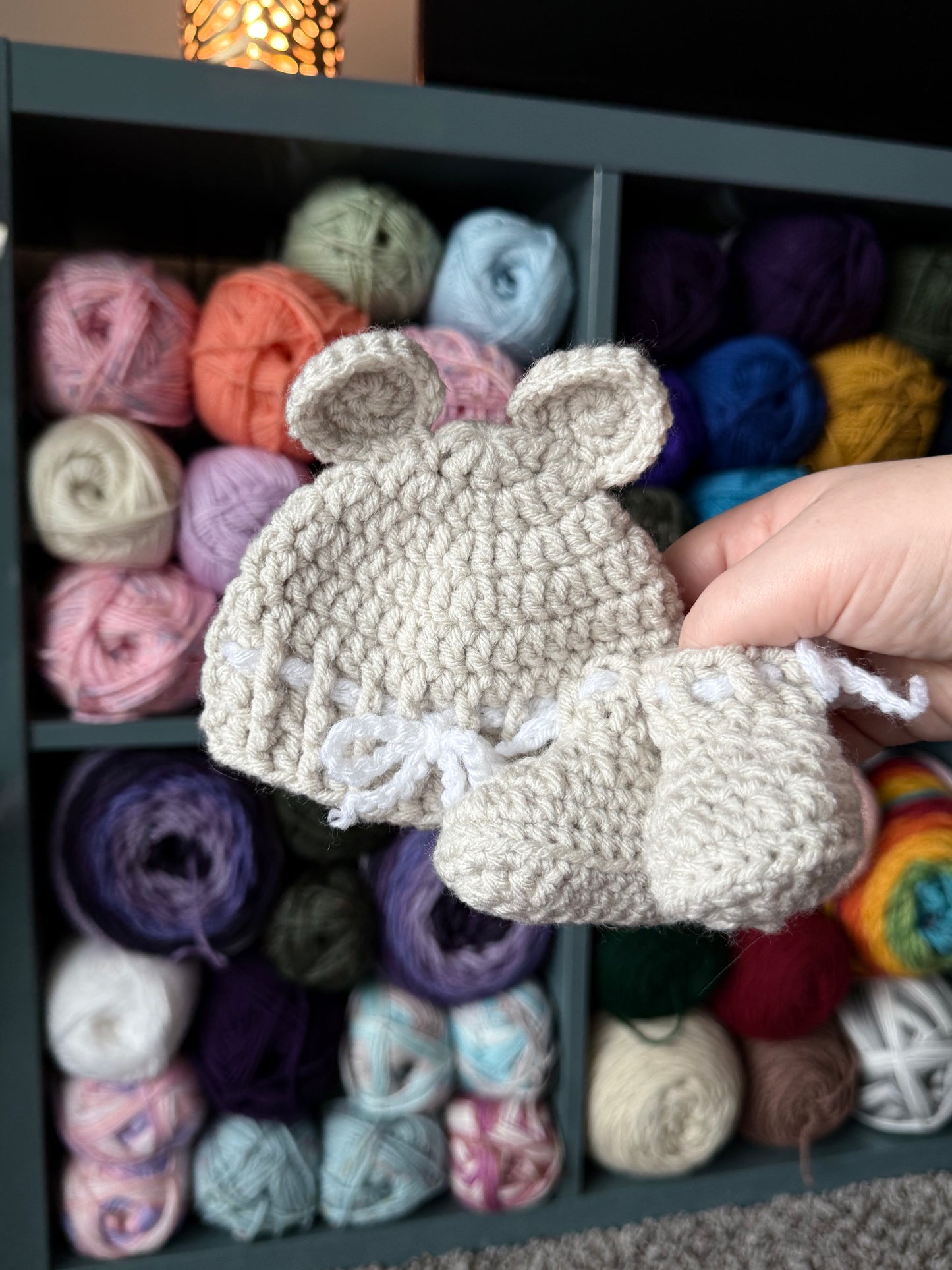 2 piece premie bear set