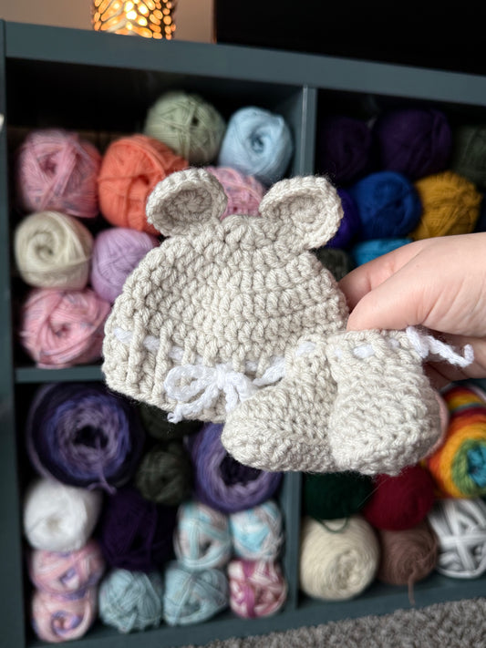 2 piece premie bear set