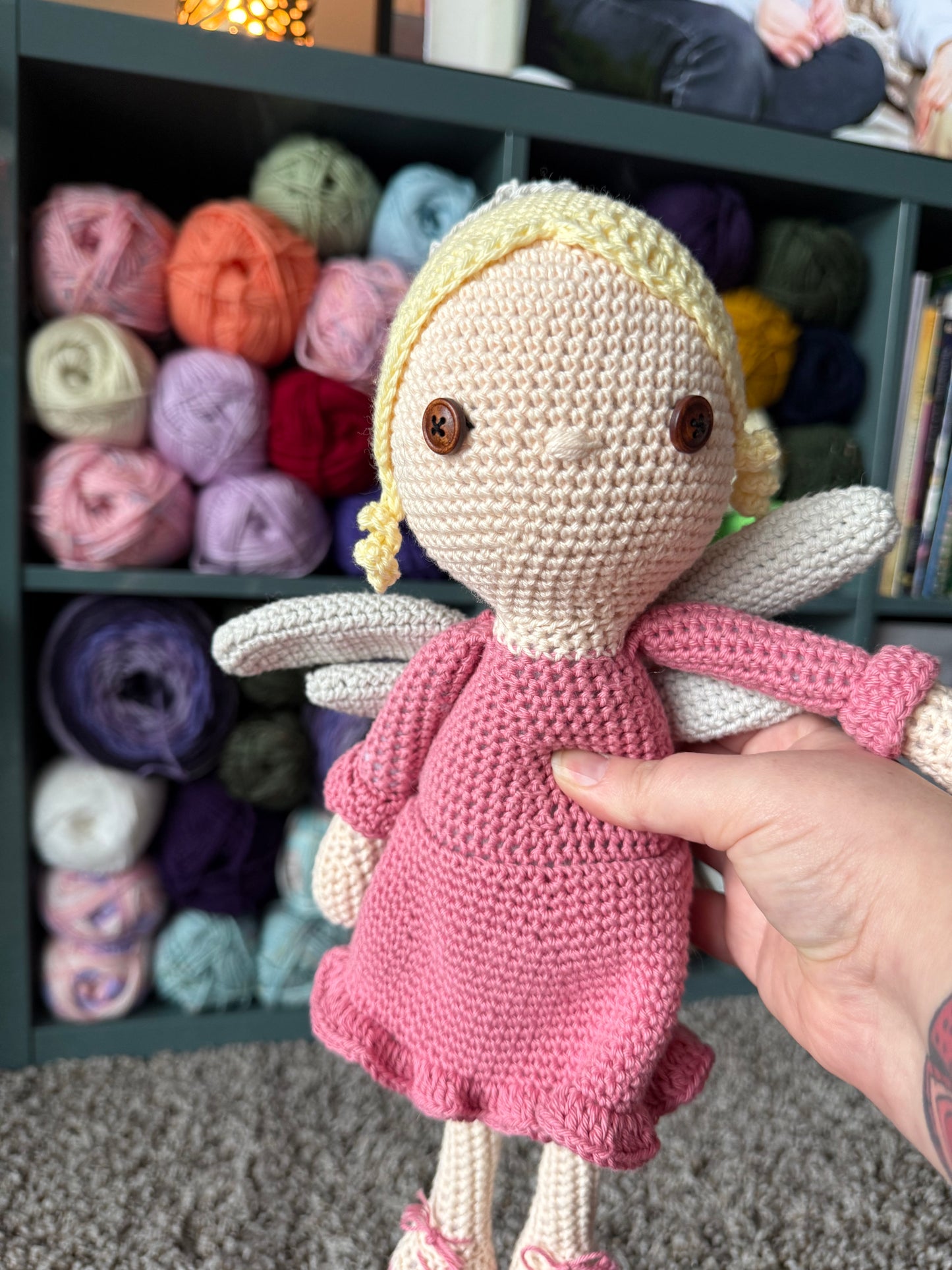 Crochet Tooth fairy doll