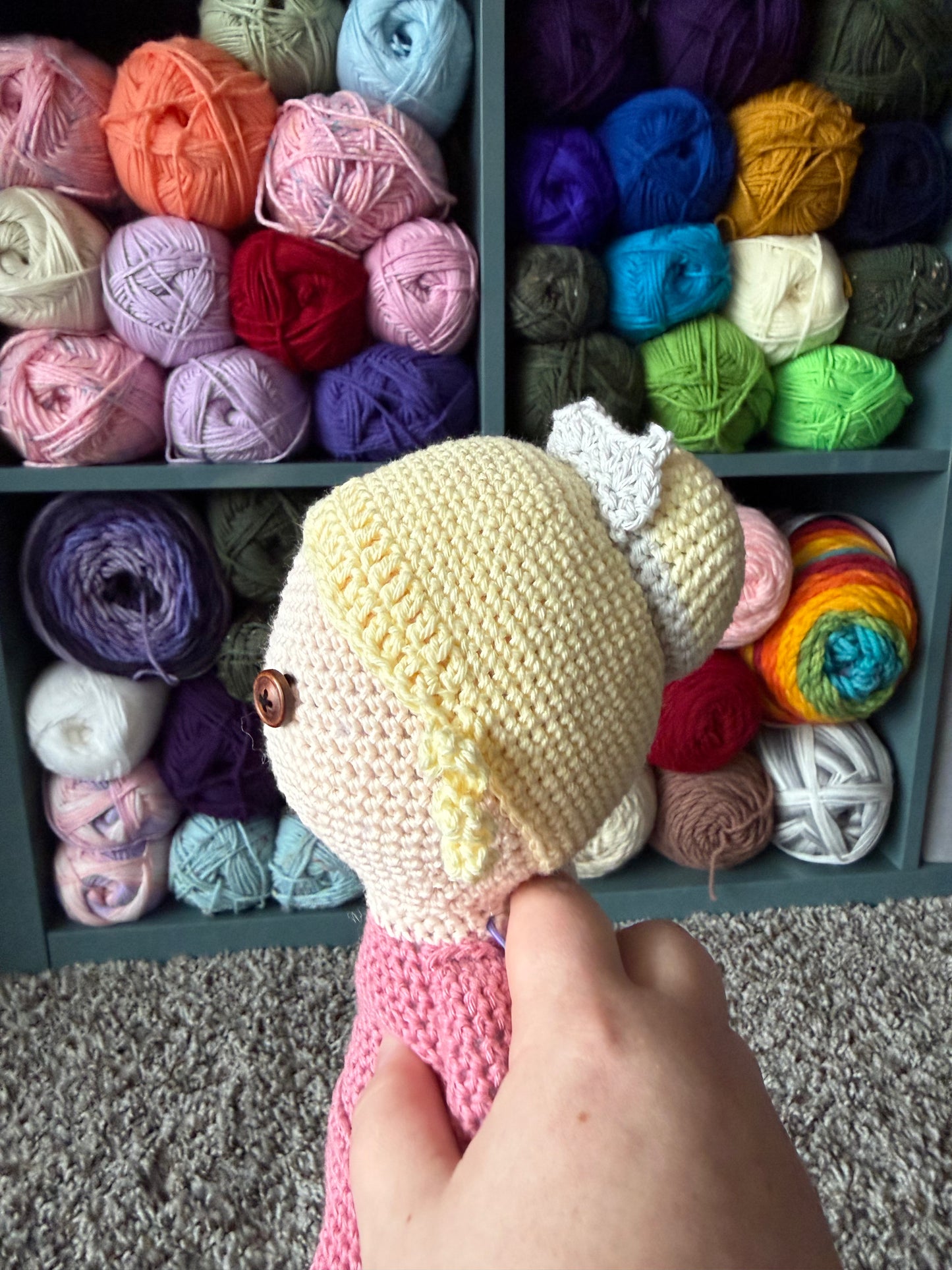 Crochet Tooth fairy doll