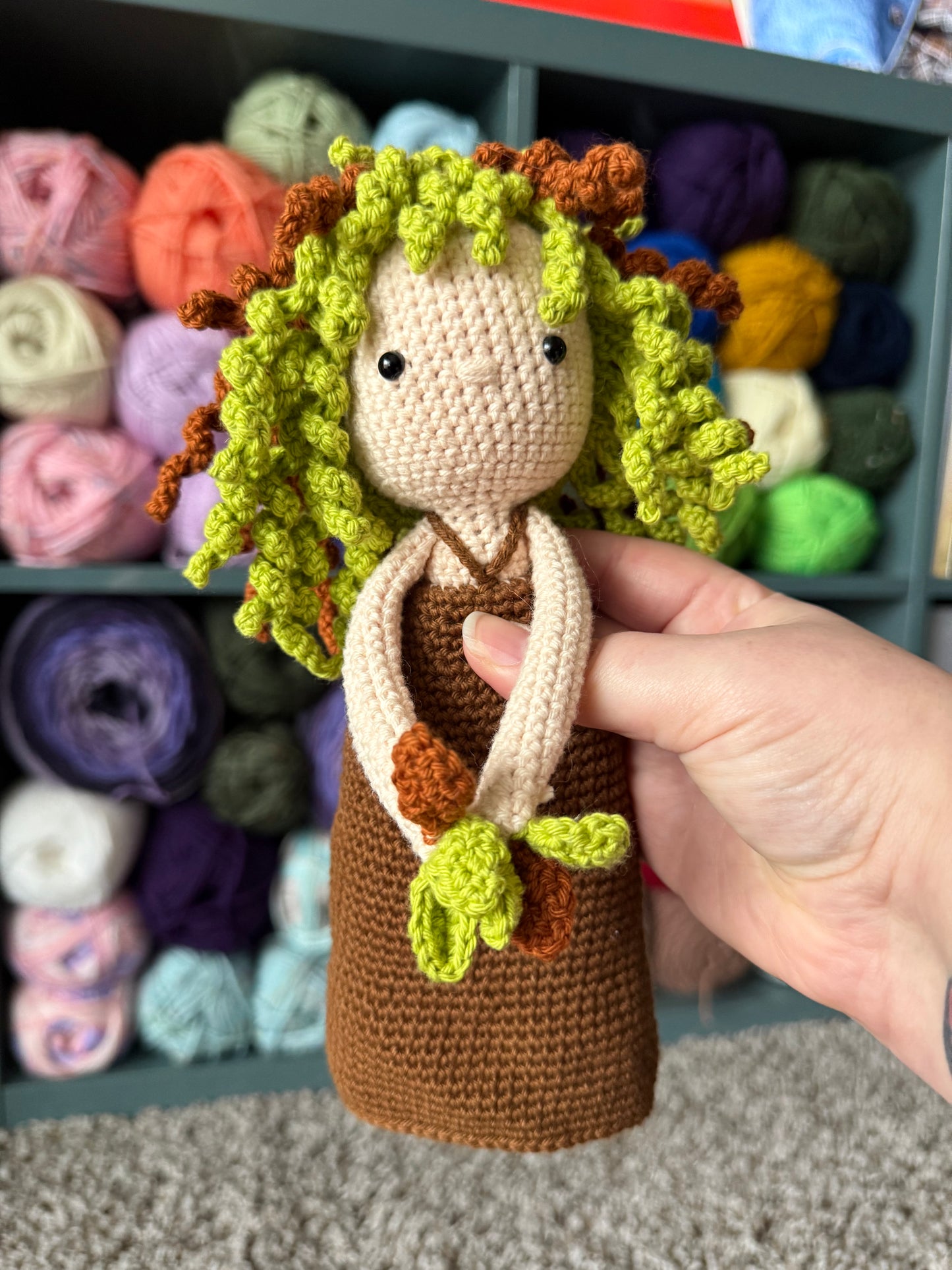 Crochet Water Nymph doll