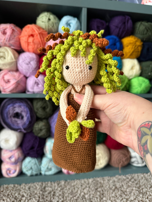 Crochet Water Nymph doll