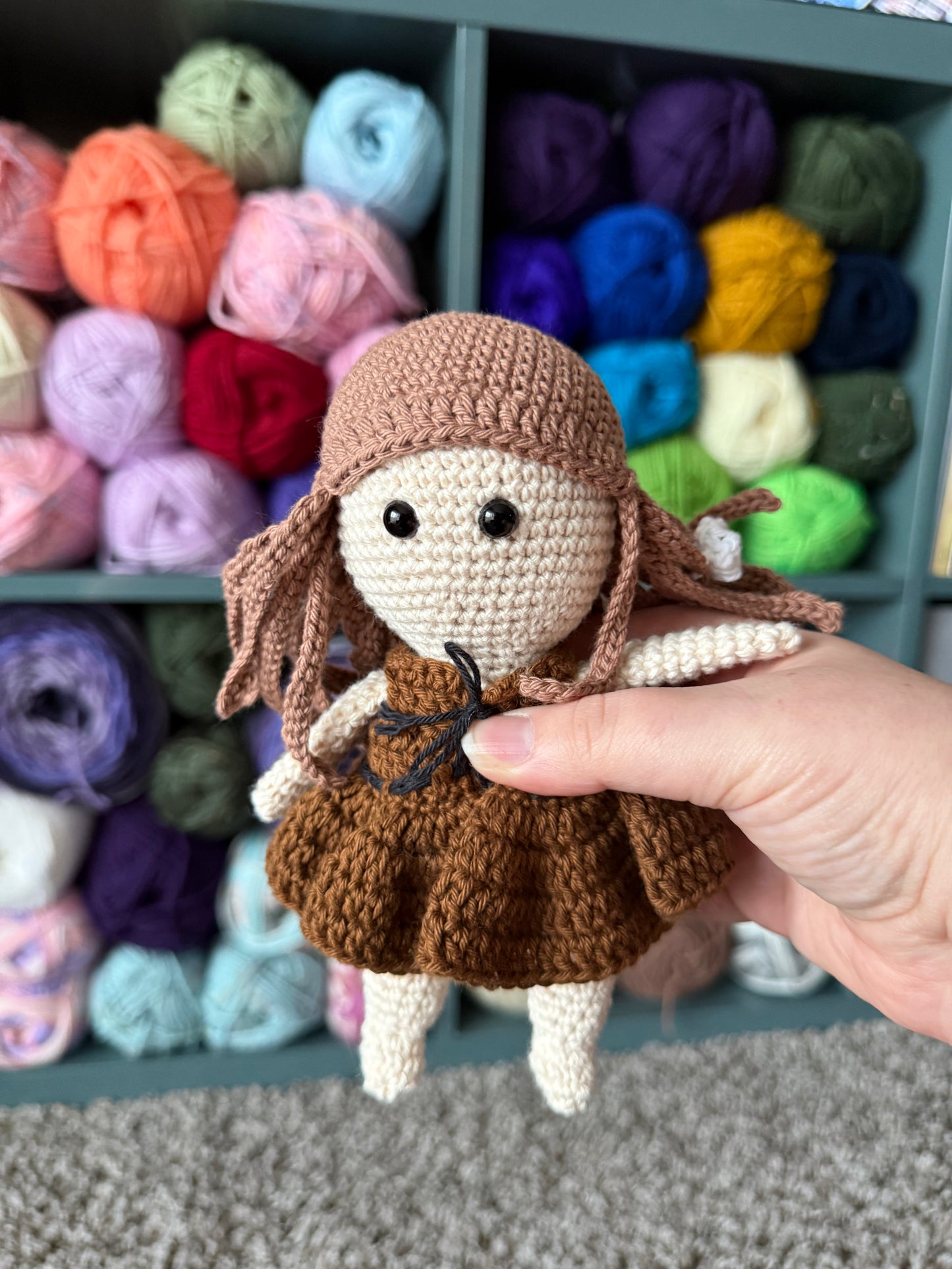 Crochet Hobbit doll