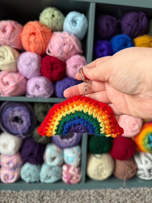 Rainbow bag charm 🌈✨