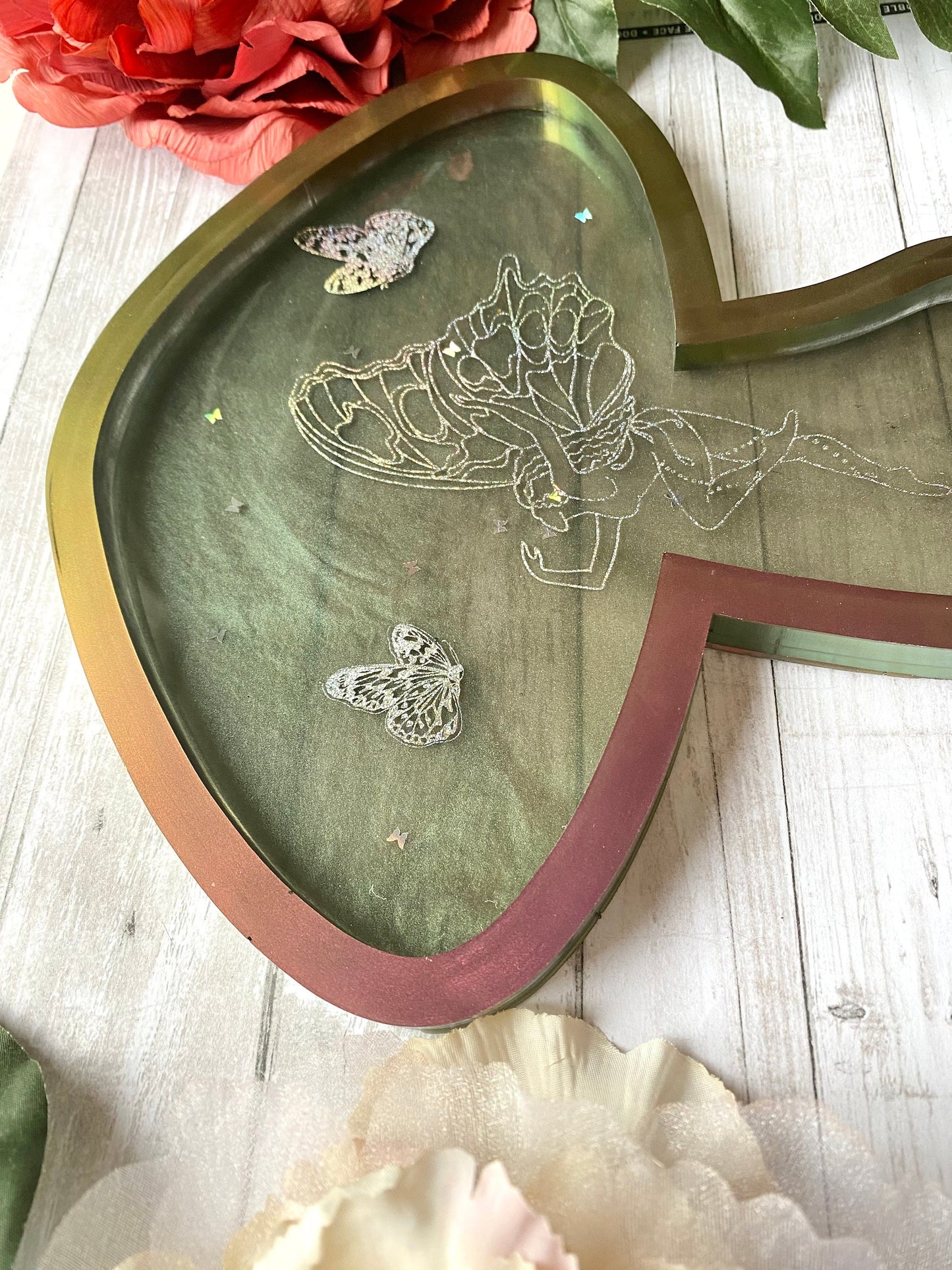 Fairy mushroom tray