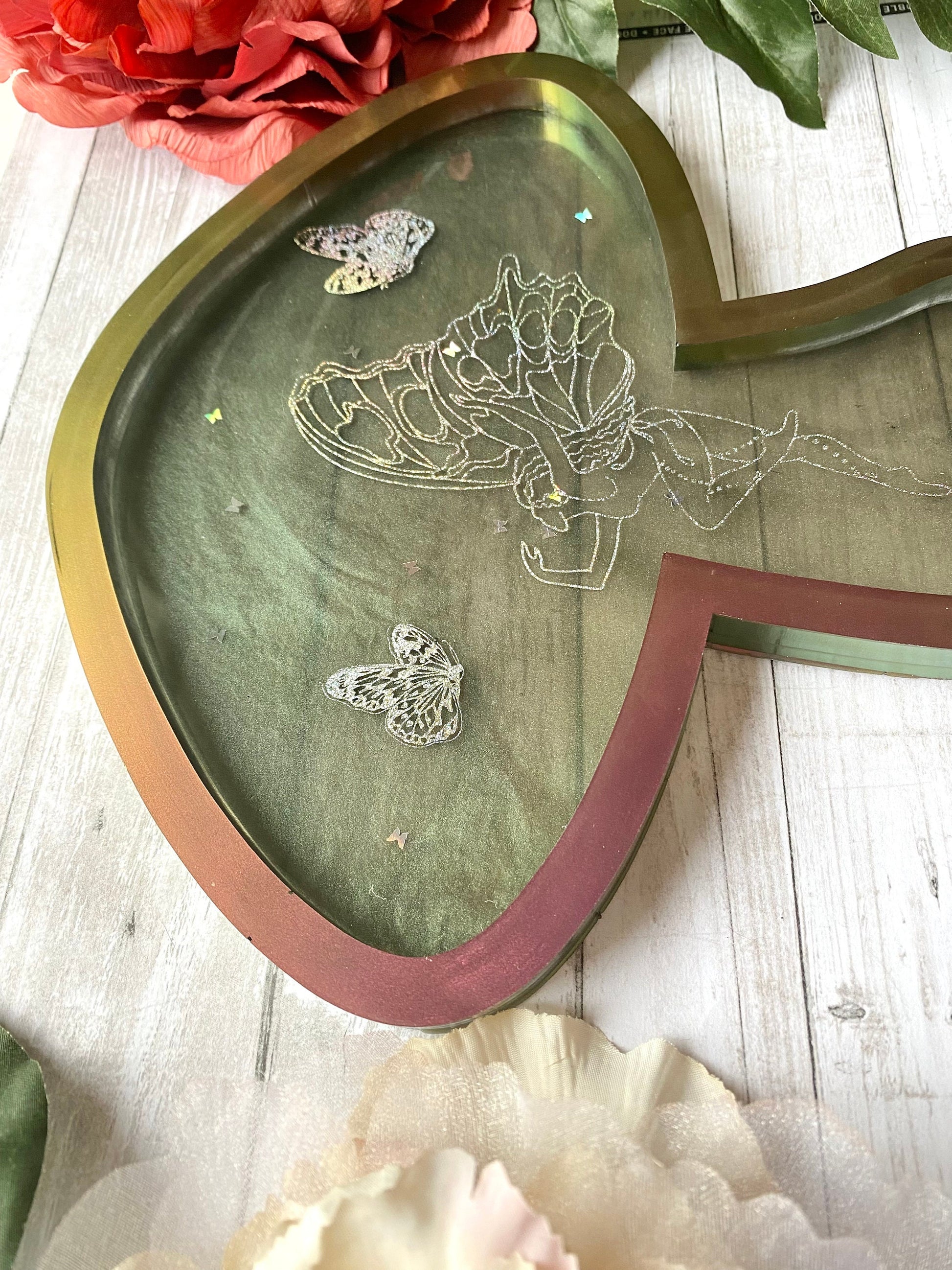 Fairy mushroom tray