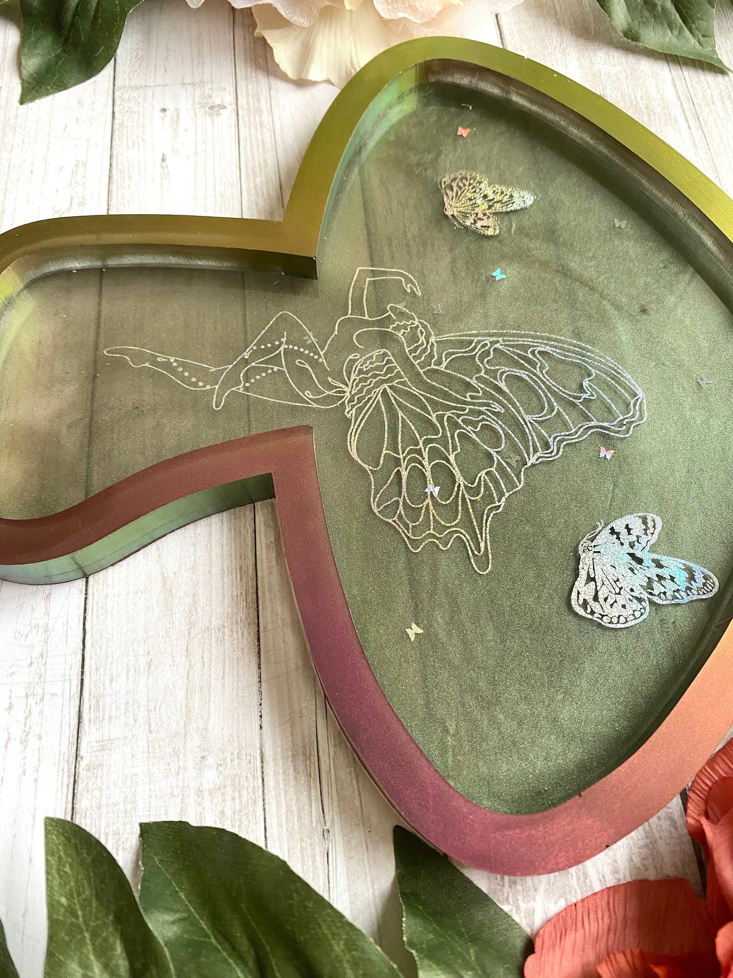 Fairy mushroom tray