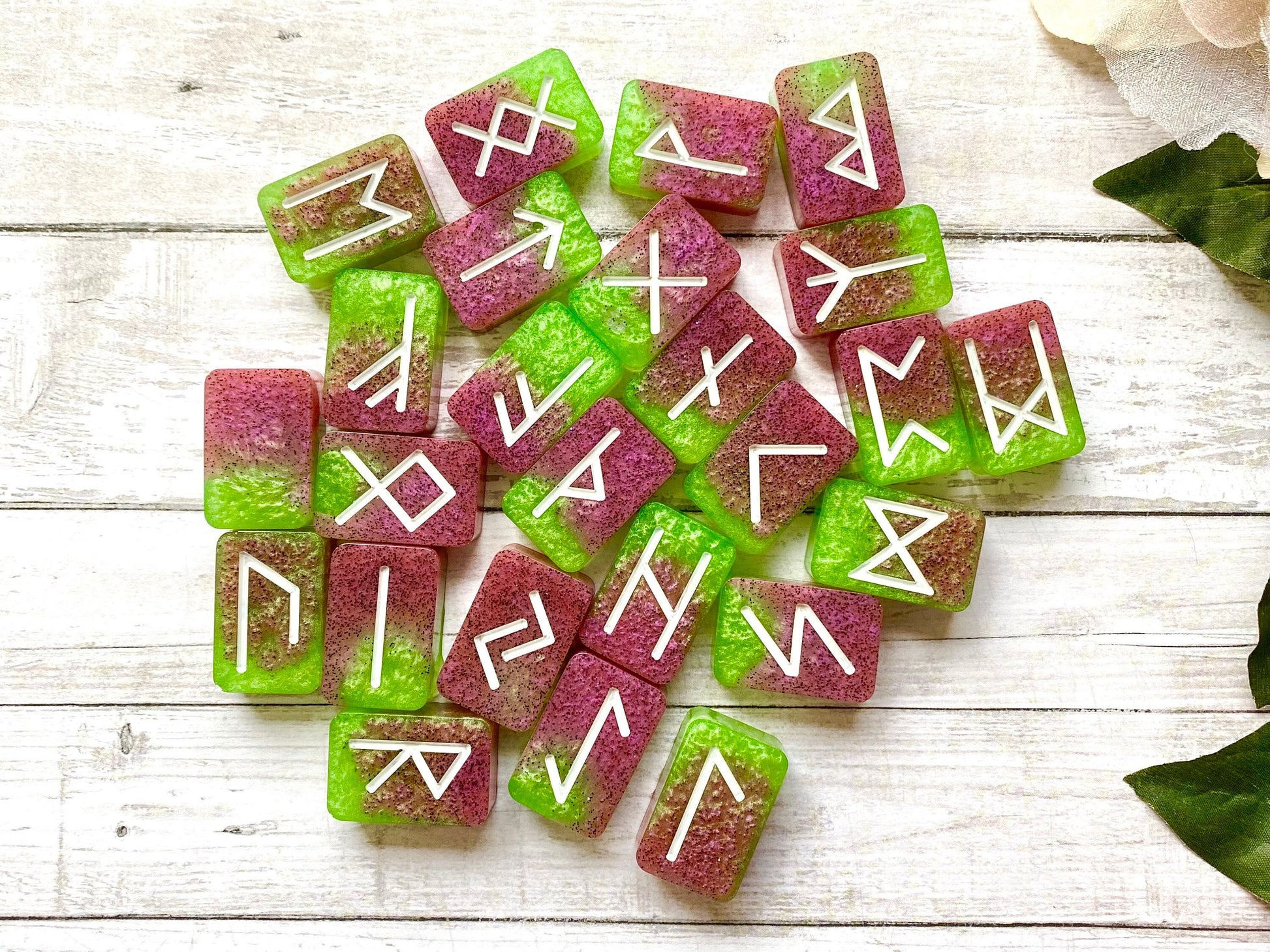 Viking runes stones, witchy gift for bff, nordic runes set, divination for witches, pagan gifts for women, tarot stuff, unique gift for wife